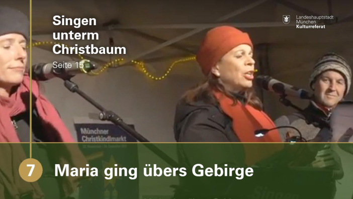 7. Maria ging übers Gebirge